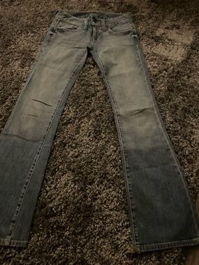 Guess Women's Light Blue Flare Jeans